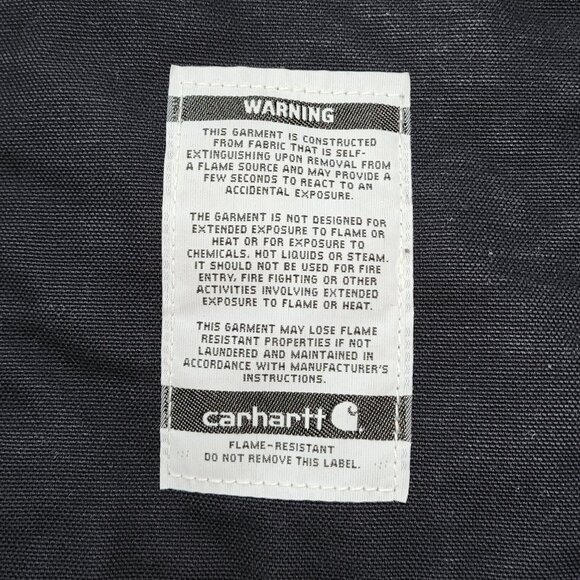 *New Low Price* Black FR Carhartt Coat - Picture 10 of 11